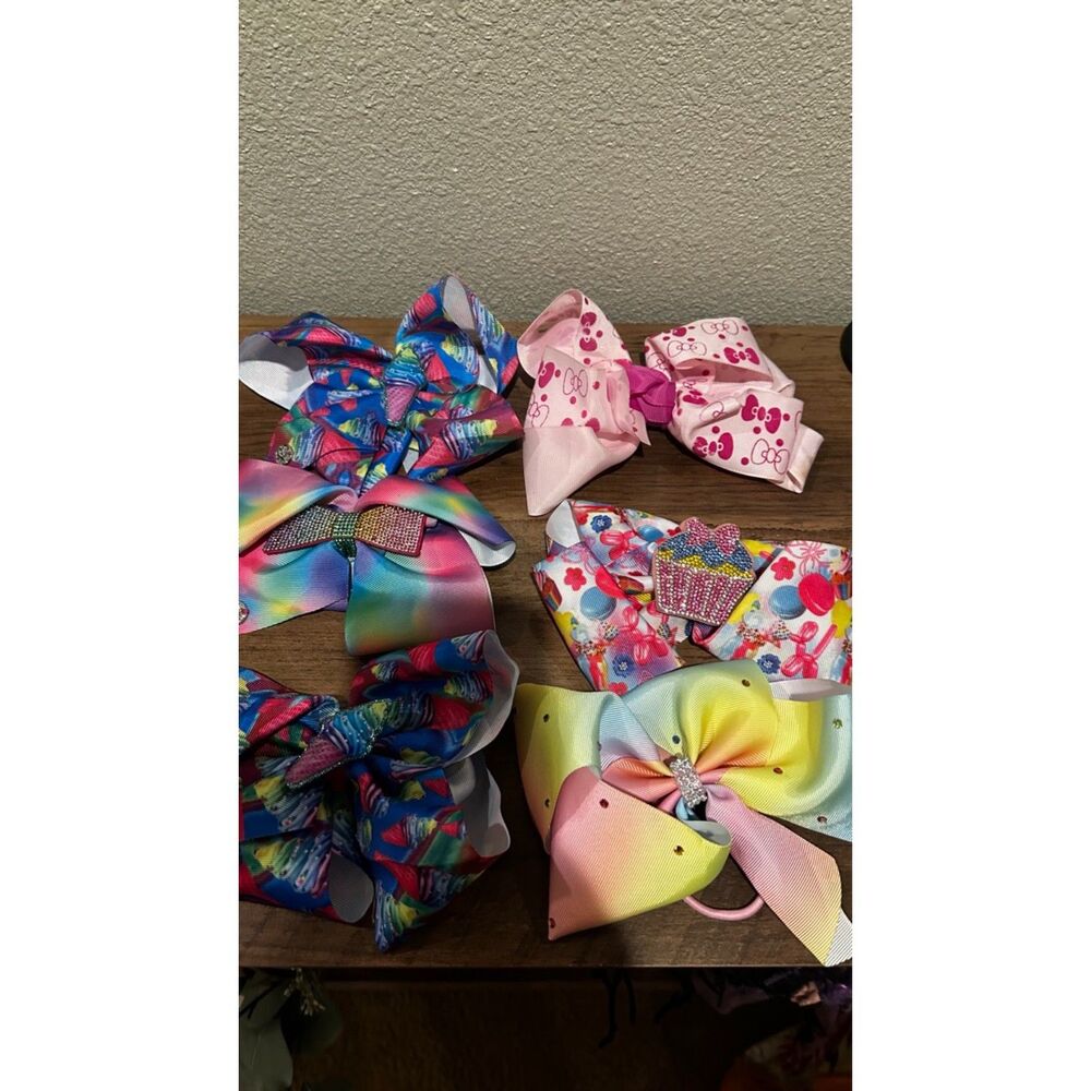 Lot of Large Girl Bows - Most JoJo Siwa Bows